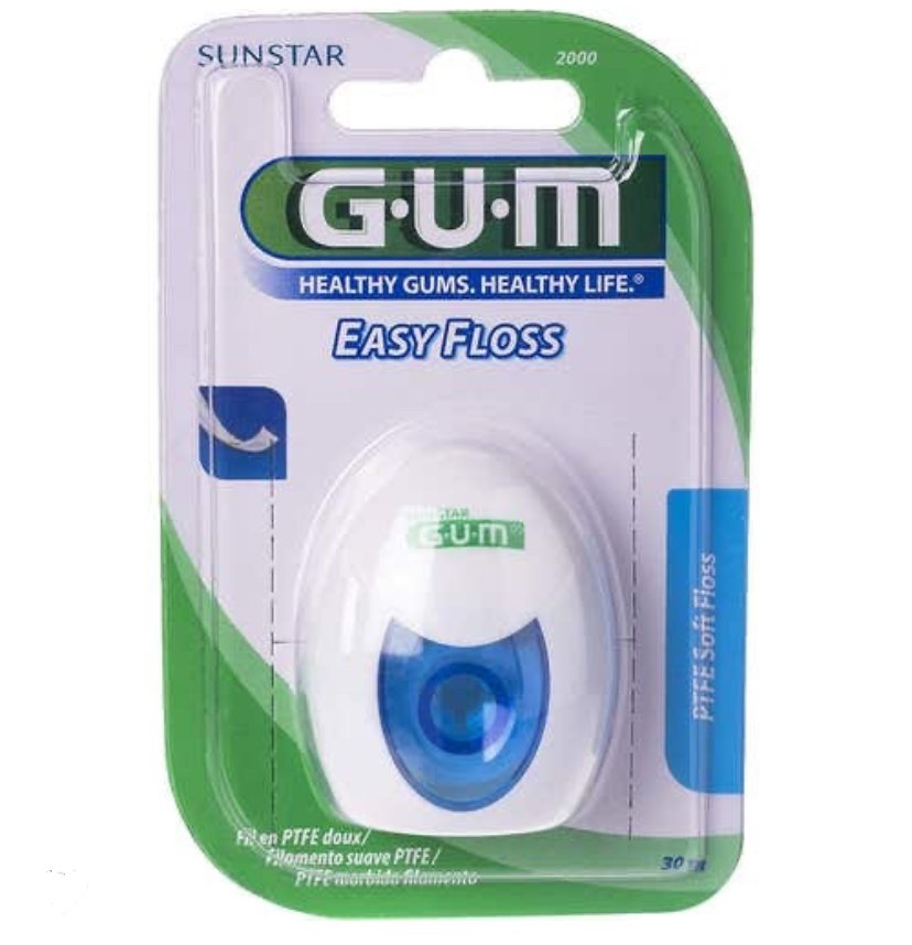خيط تنظيف الأسنان السهل من G.U.M بطول 30 مترًا