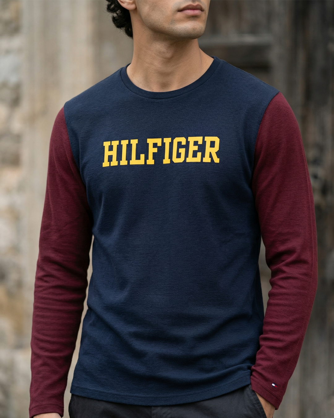 T-Shirt -red and blue-size :XL