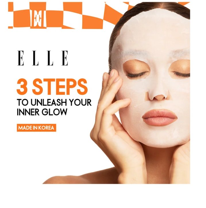 Elle - قناع التقشير والتبييض لإشراقة البشرة