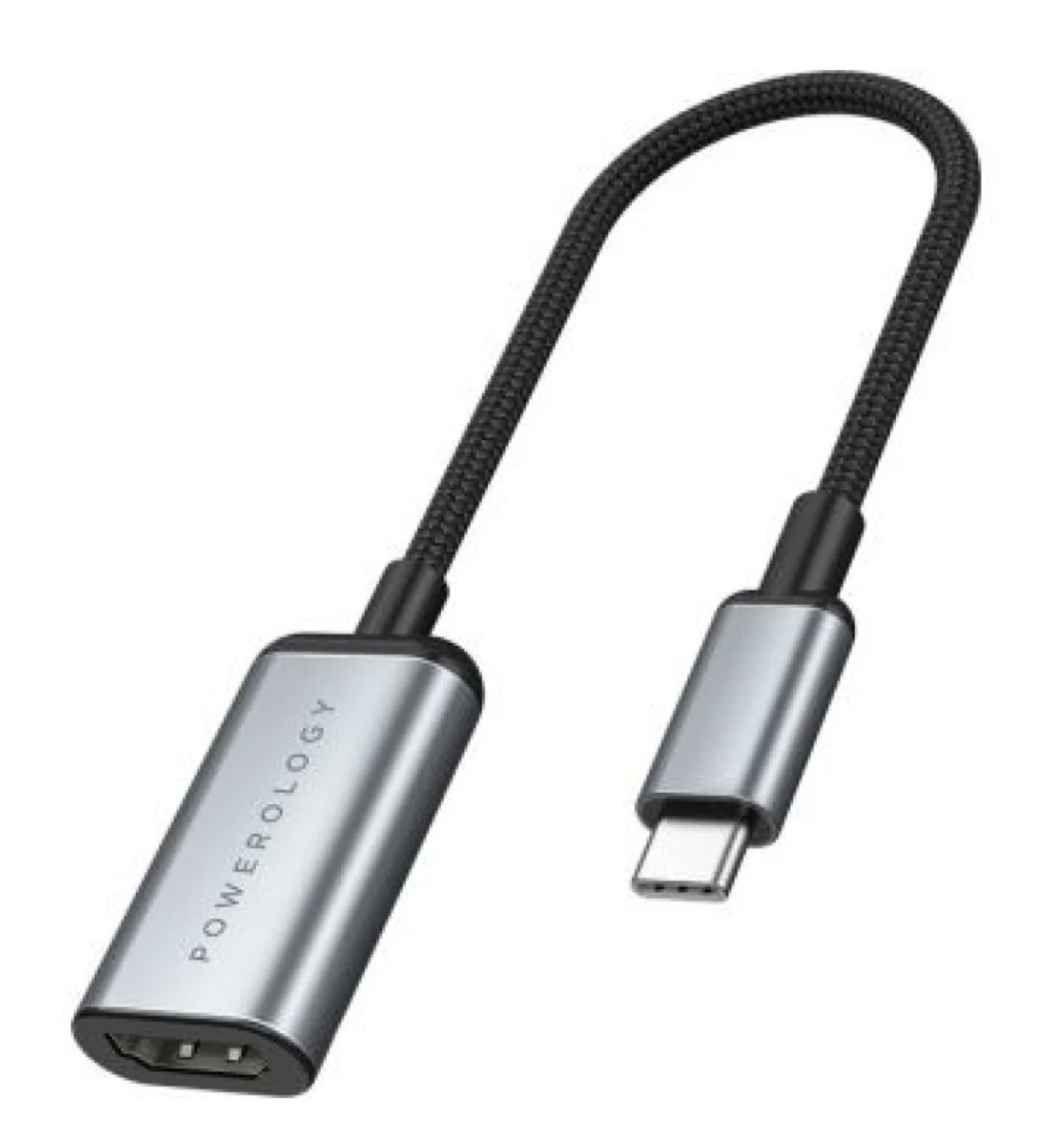 باورولوجي 4 في 1 USB-C Hub مع HDMIK @ 60Hz UHD