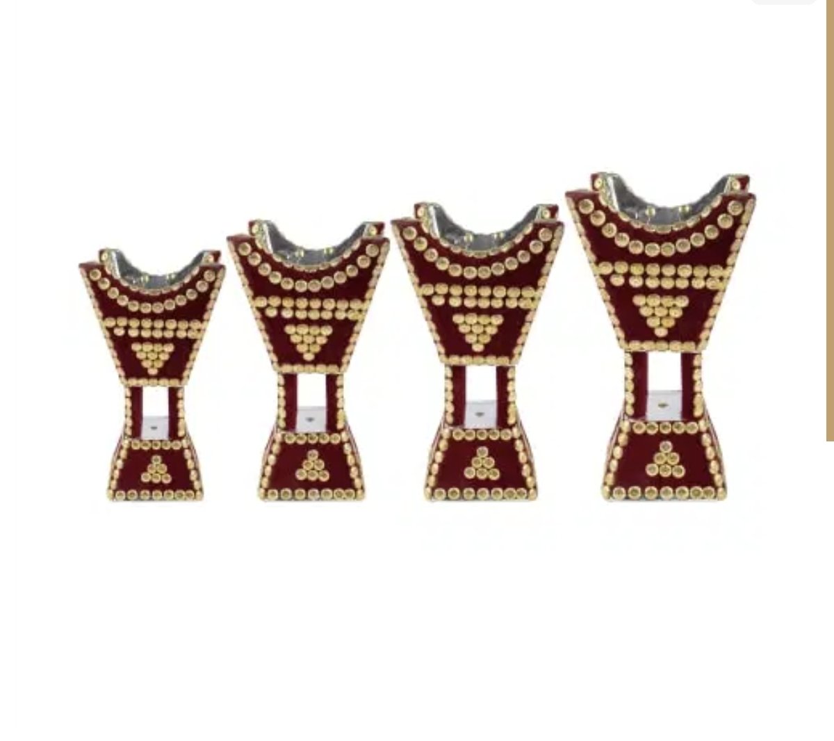 طقم مباخر 4 قطع