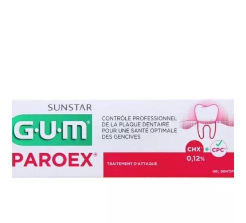 GUM-معجون أسنان باروكس0.12% - 75 مل