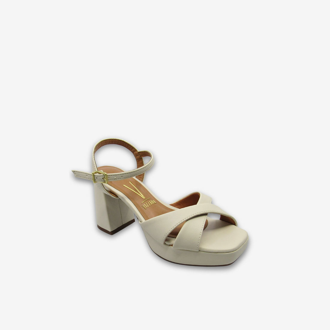 صندل نسائي بكعب متوسط من فيزانو