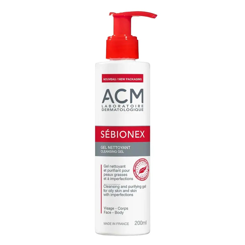 جل التنظيف Acm Sebionex، 200 مل