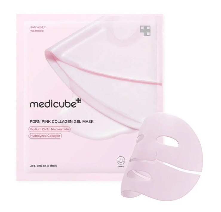 Medicube - قناع جل الكولاجين الوردي PDRN
