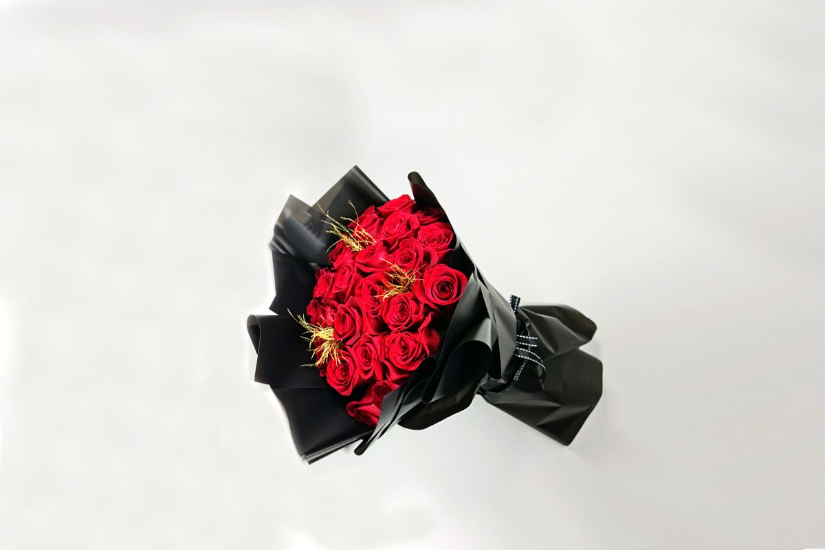 باقة ورد حمراء 3