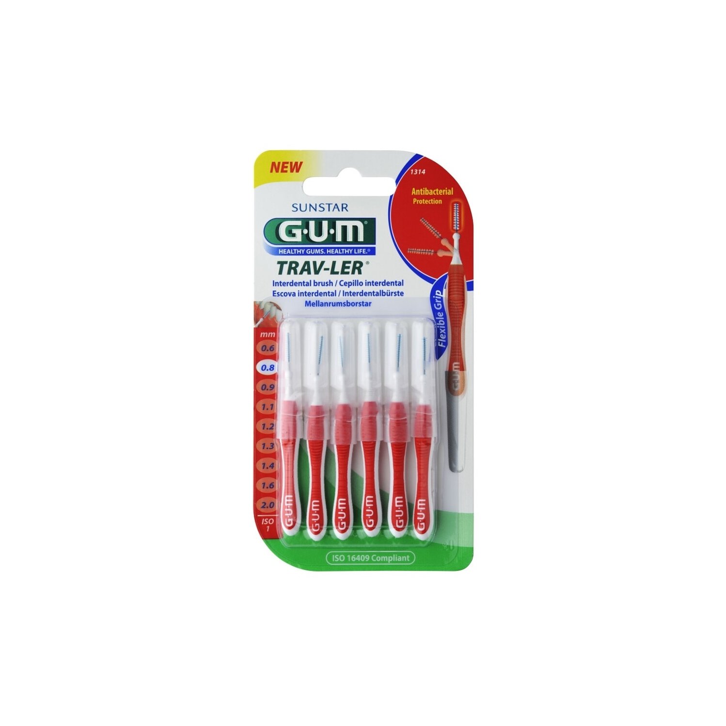 فرشاة تنظيف مابين الاسنان من GUM